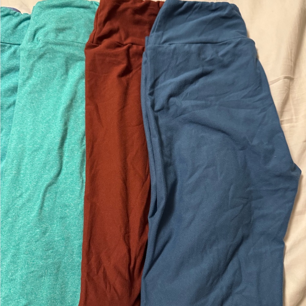 Lularoe Women’s Solid Leggings Bundle - image 2